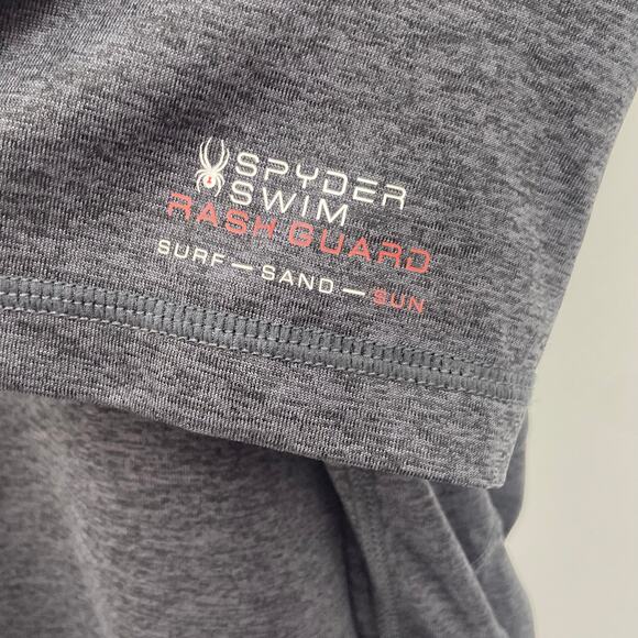 Spyder Swim Rash Guard Men's Shirt - Picture 3 of 6